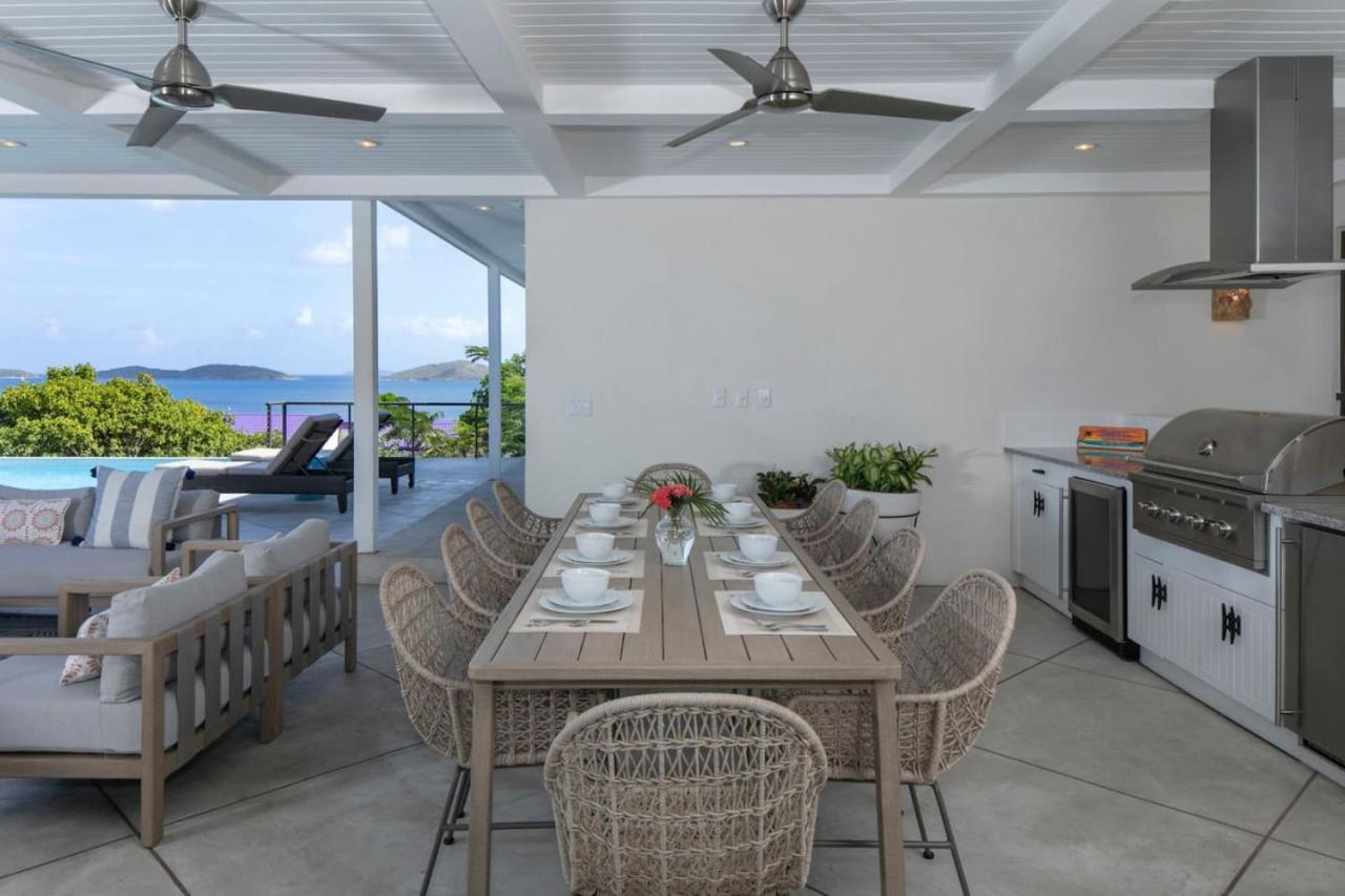 Villa Tropical Panorama Cruz Bay Exterior foto